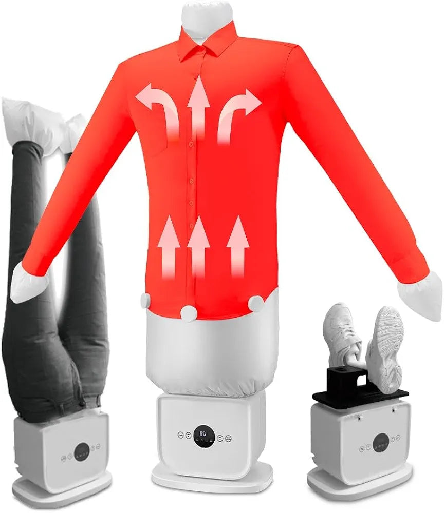 Automatic Hot Air Garment Dryer & Iron – 3-in-1 Clothes Ironing Machine