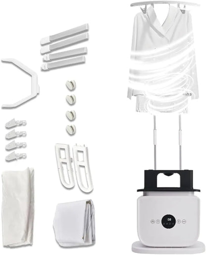 Automatic Hot Air Garment Dryer & Iron – 3-in-1 Clothes Ironing Machine