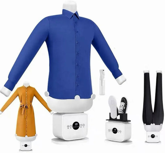 Automatic Hot Air Garment Dryer & Iron – 3-in-1 Clothes Ironing Machine