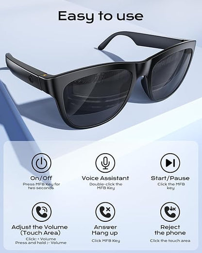 Smart Bluetooth Glasses