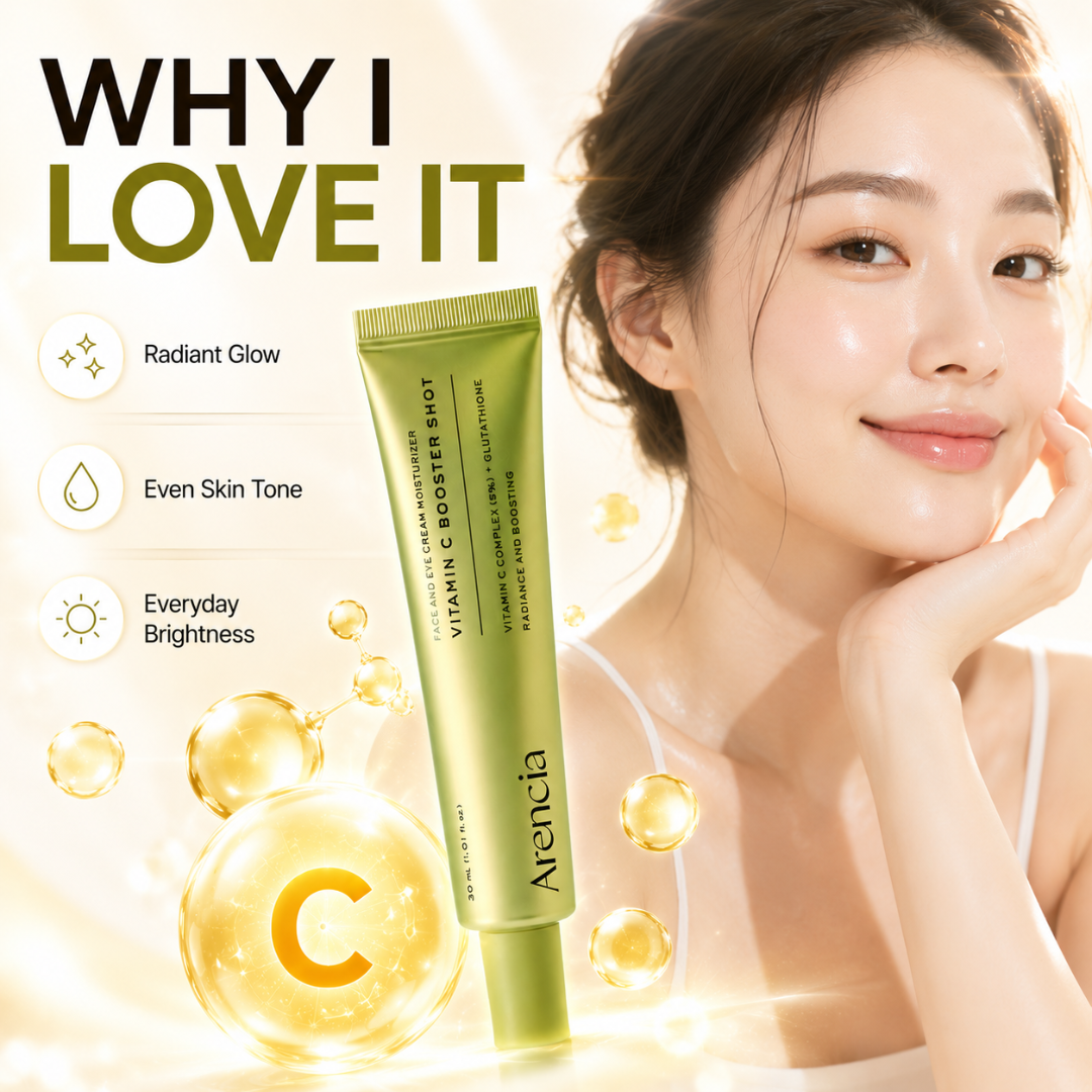 Arencia Vitamin C Booster Shot – Dark Spot Care & Glass Skin Glow