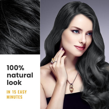 Black Hair Dye Shampoo 3 in 1