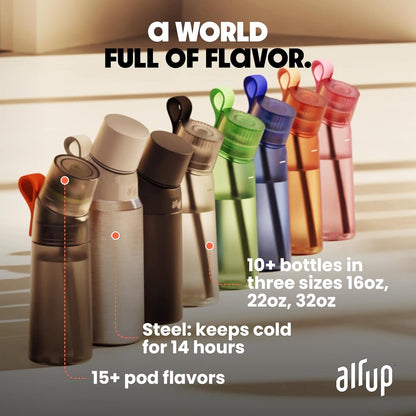 air up® Starter Set – Bottle + Bestseller Plus Flavor Pod Pack