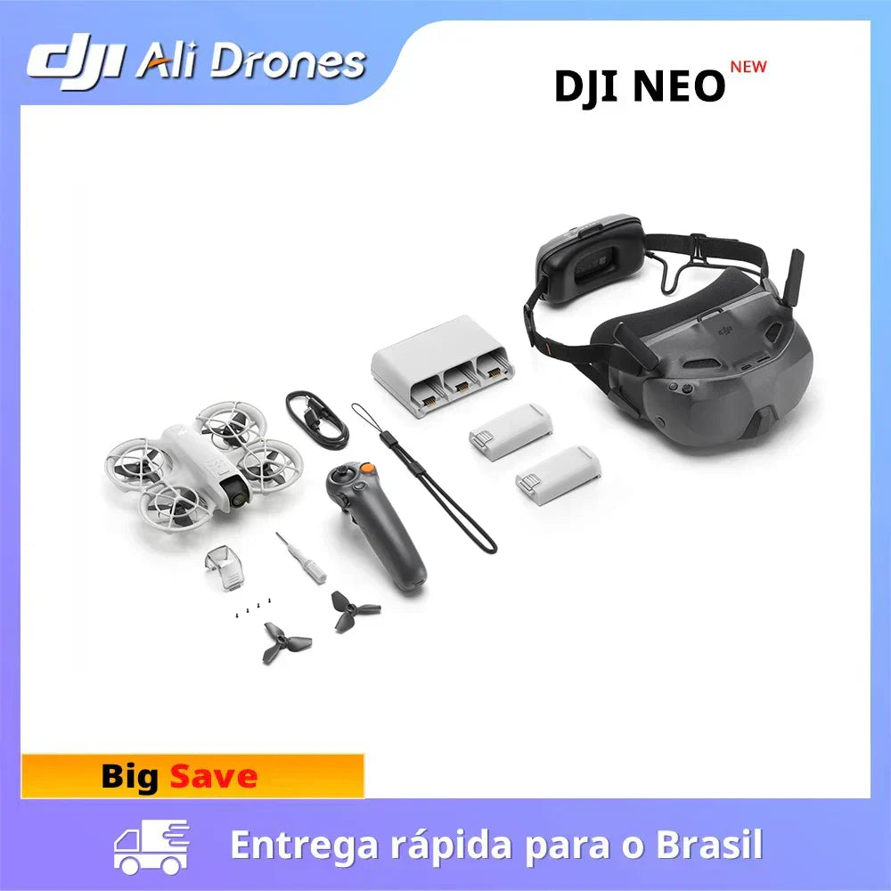 2025 DJI NEO Drone - Voice Control, 4K Video - الطائرة بدون طيار