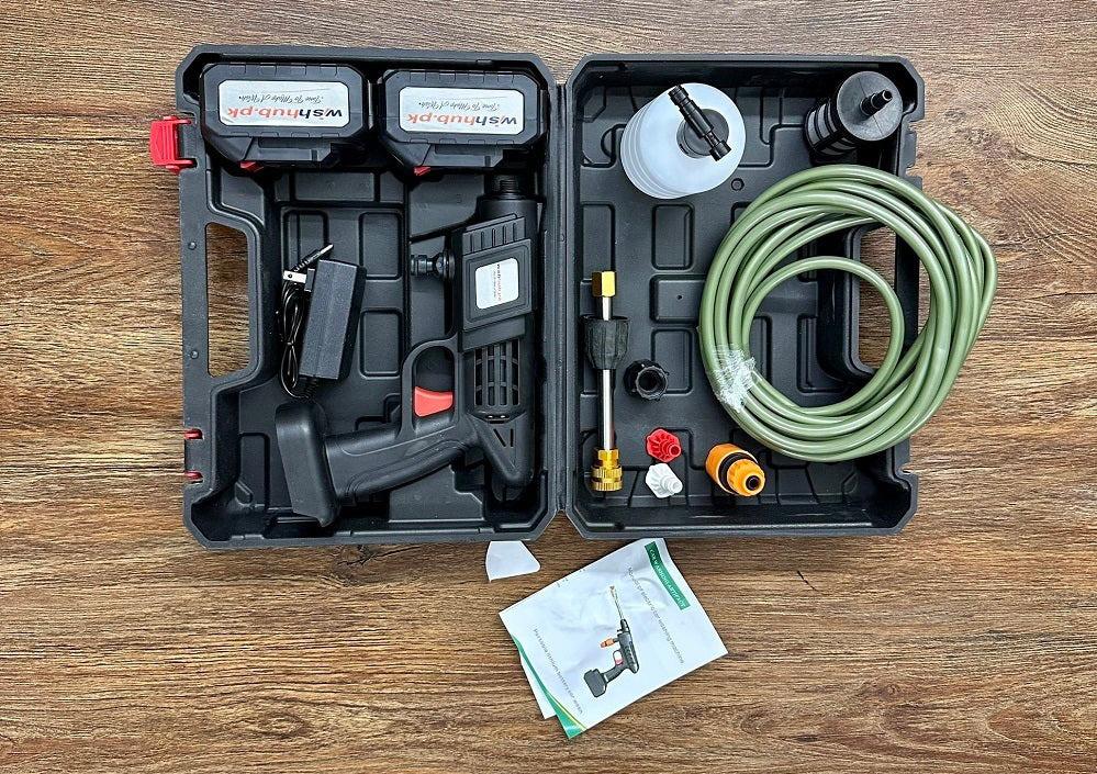 High-Pressure Car Washer Gun - Rechargeable Battery - Single Battery