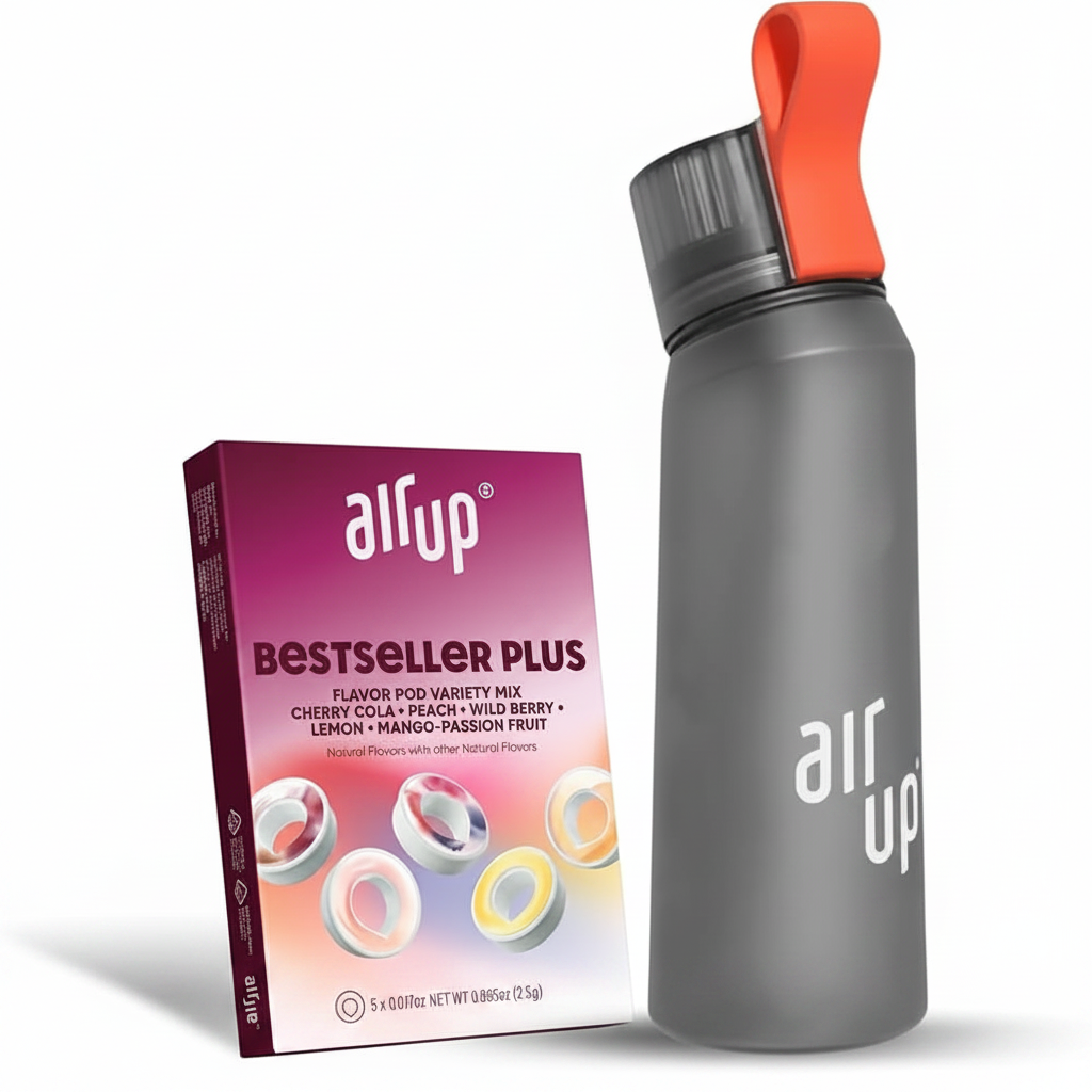 air up® Starter Set – Bottle + Bestseller Plus Flavor Pod Pack