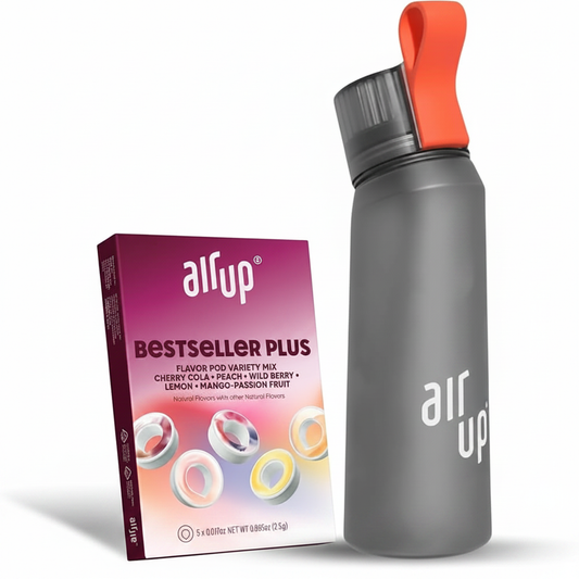 air up® Starter Set – Bottle + Bestseller Plus Flavor Pod Pack