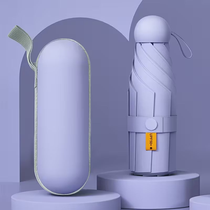 Mini foldable capsule Umbrella