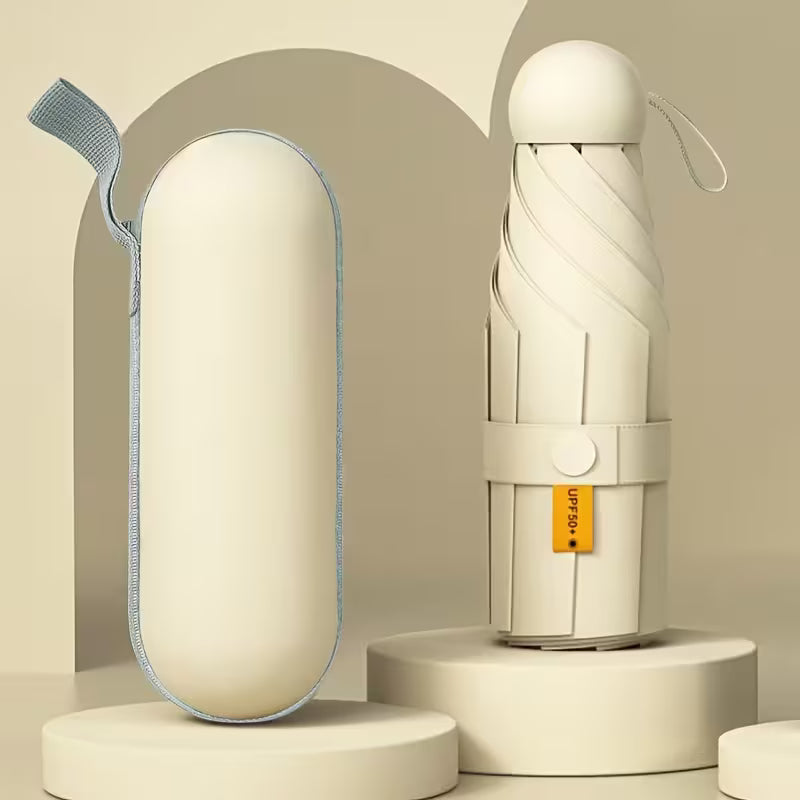 Mini foldable capsule Umbrella