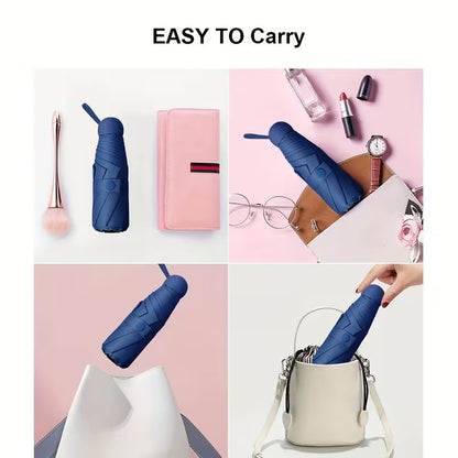 Mini foldable capsule Umbrella