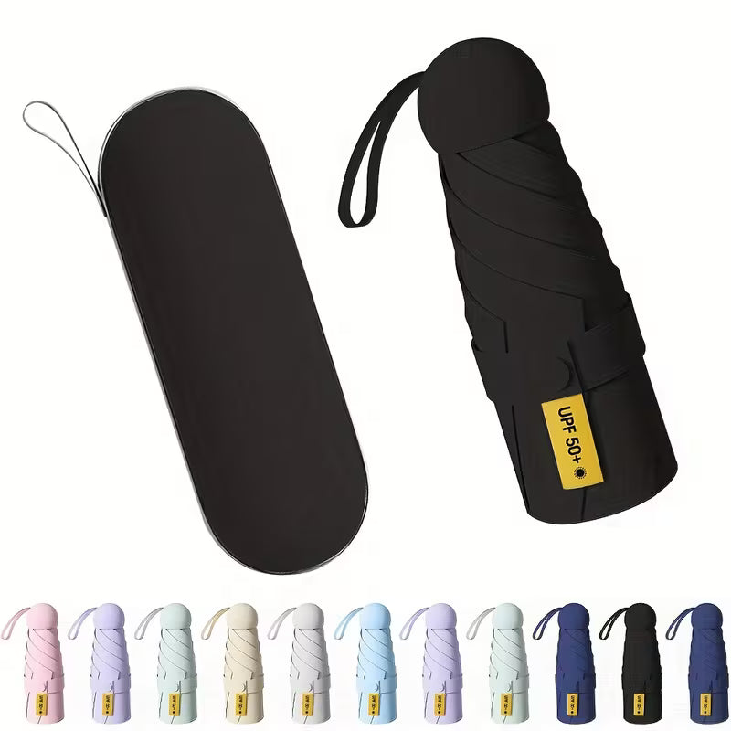 Mini foldable capsule Umbrella