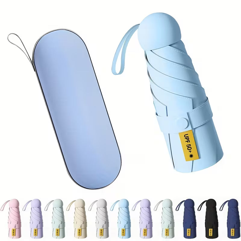 Mini foldable capsule Umbrella