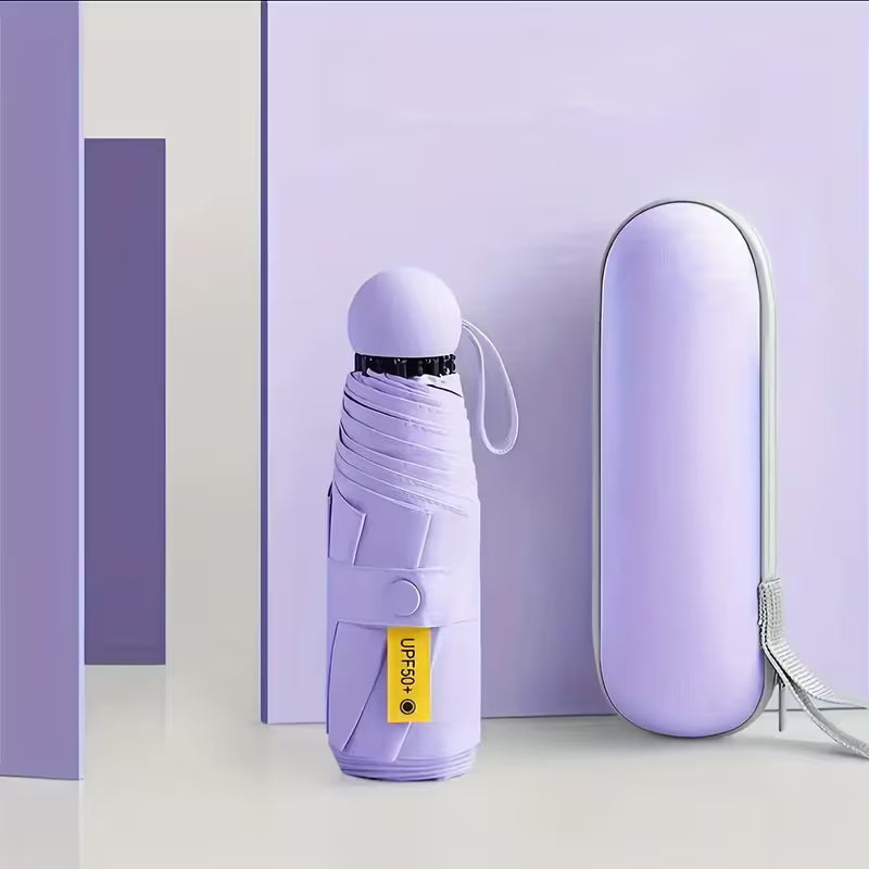 Mini foldable capsule Umbrella
